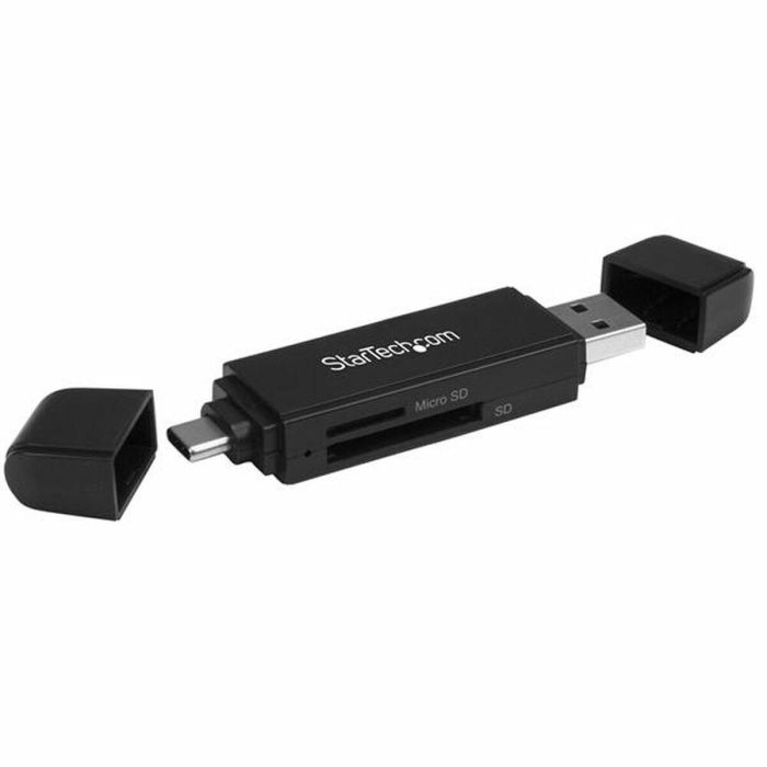 Lector de Tarjetas Startech SDMSDRWU3AC Negro 3