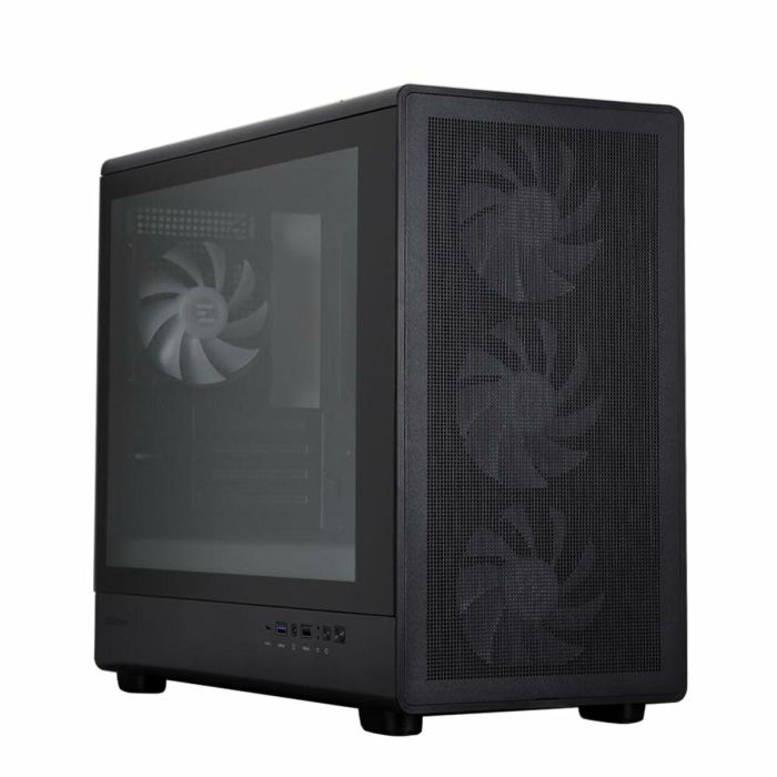 Zalman ZAL8800263650460 Caja Minitorre M-ATX Negra con ARGB 12