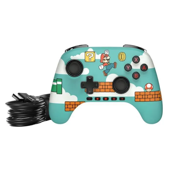 Power A Gamepad Nintendo Switch 2 Mario Time Con Cable Alimentación A 617885153518 0 Power A Gamepad Nintendo Switch 2 Mario Time Con Cable Alimentación A 617885153518 0