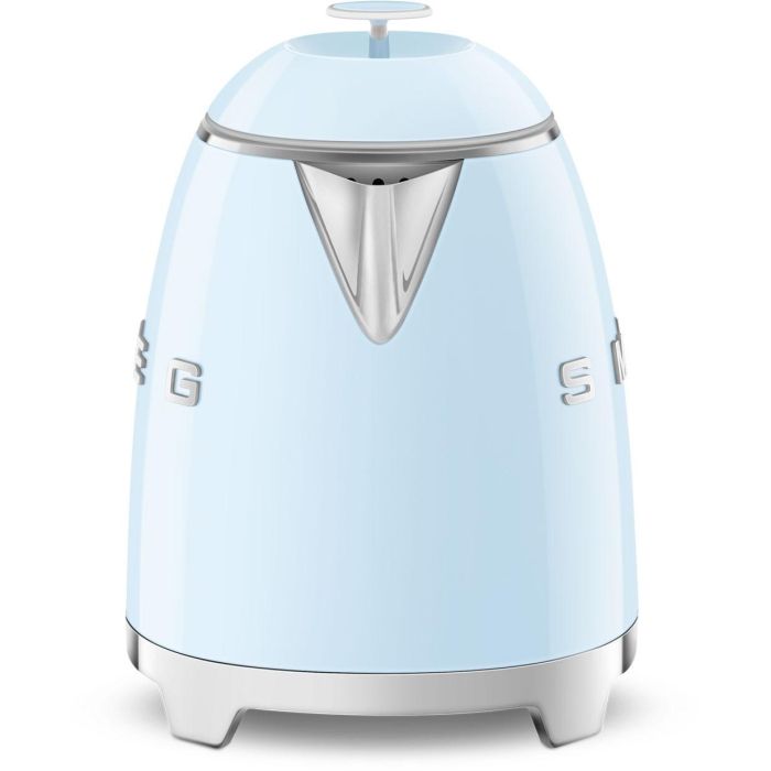 Smeg KLF05PBEU Mini Hervidor de Agua Eléctrico 0.8 L 1400 W Azul Acero Inoxidable Filtrado 1