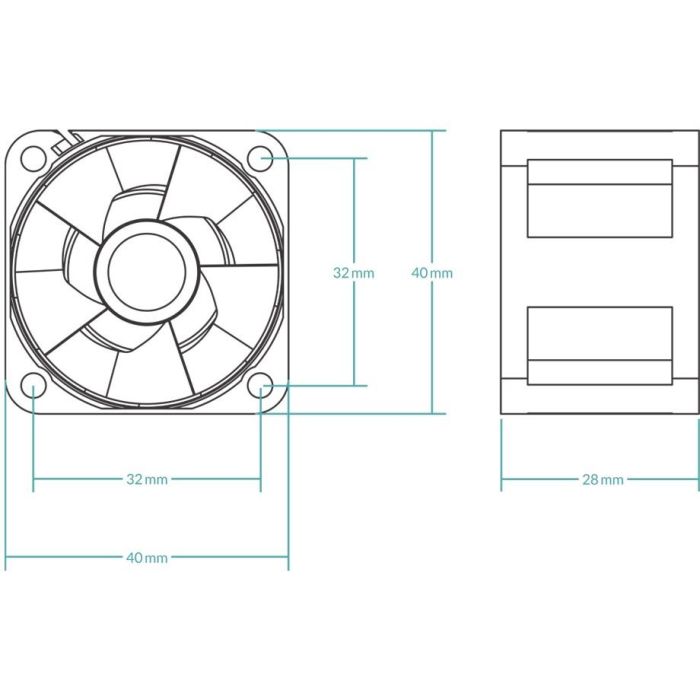 40mm Arctic S4028-6K Server Lüfter | Value Pack 5 Stück 5
