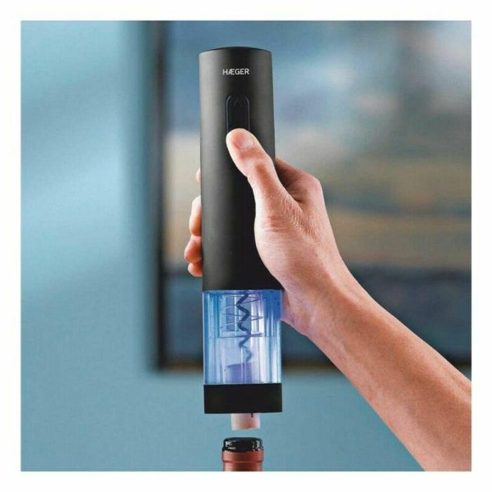 Sacacorchos Haeger WO-0BB.001A Automático Acero Inoxidable 2