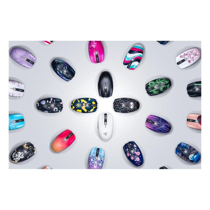 Razer Orochi V2 Ratón Gaming, Óptico RF Wireless + Bluetooth, 18000 DPI, Negro