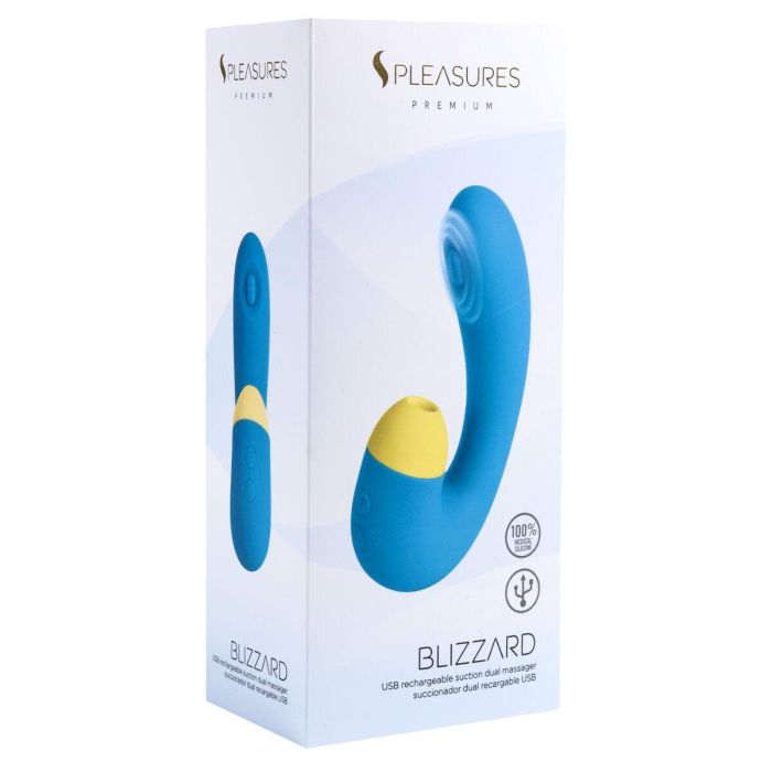 Vibrador Doble Estimulación S Pleasures 0 Vibrador Doble Estimulación S Pleasures 0