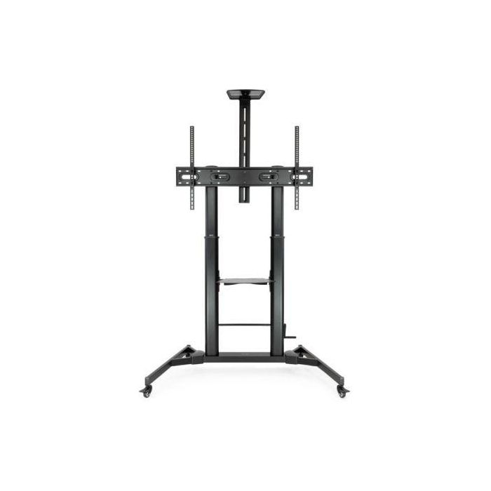 Soporte de Suelo Inclinable/ Ajustable con Ruedas Tooq FS20400HM-B para TV de 60-100"/ hasta 100kg Soporte de Suelo Inclinable/ Ajustable con Ruedas Tooq FS20400HM-B para TV de 60-100"/ hasta 100kg