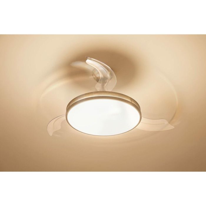 Ventilador de Techo con Luz Philips Atlas 35 W 28 W 4500 Lm Níquel (2700 K) 3 Ventilador de Techo con Luz Philips Atlas 35 W 28 W 4500 Lm Níquel (2700 K) 3