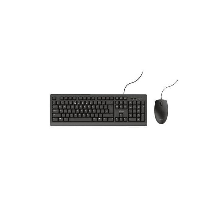 Trust Combo Teclado + Ratón Tkm-250 Cable Usb Silencioso Resistente A Liquidos Negro 3 Trust Combo Teclado + Ratón Tkm-250 Cable Usb Silencioso Resistente A Liquidos Negro 3