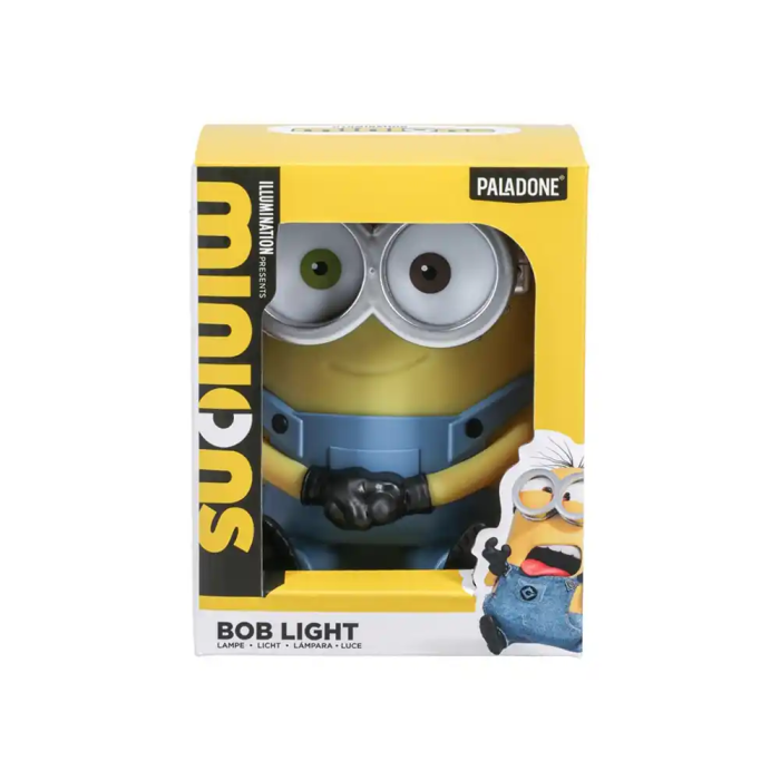 Wondee Lampara Minion Bob Capuchon 11x80x85mm Luz Decorativa Infantil Regalo Fan 4