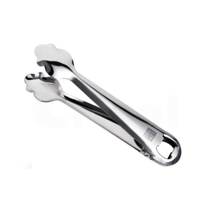 # -96- Pinza Hielo Muelle Inox Con Abridor My Bar (24 Unidades) 3 # -96- Pinza Hielo Muelle Inox Con Abridor My Bar (24 Unidades) 3