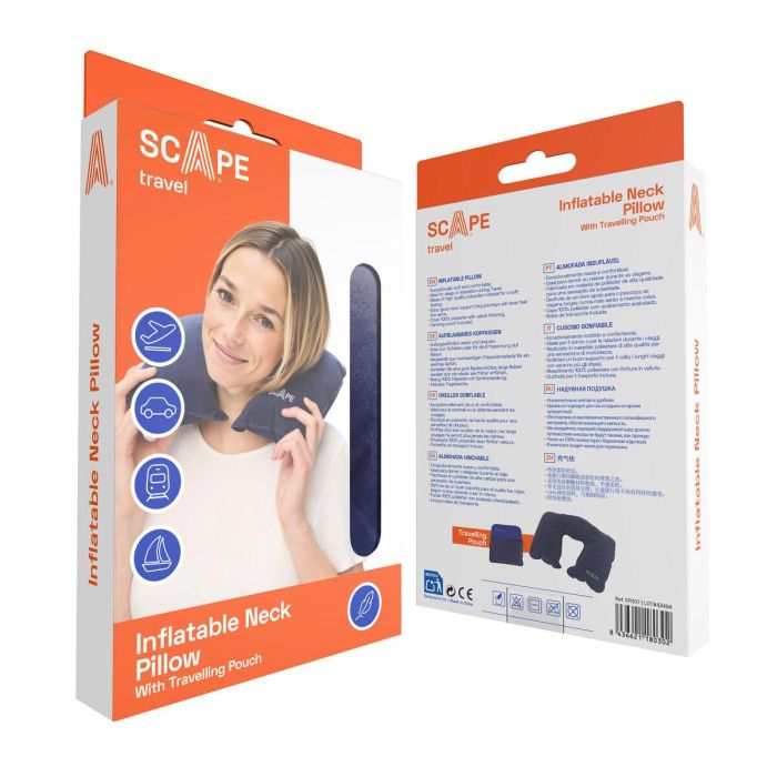 Cojín Cervical Scape Travel Azul 1