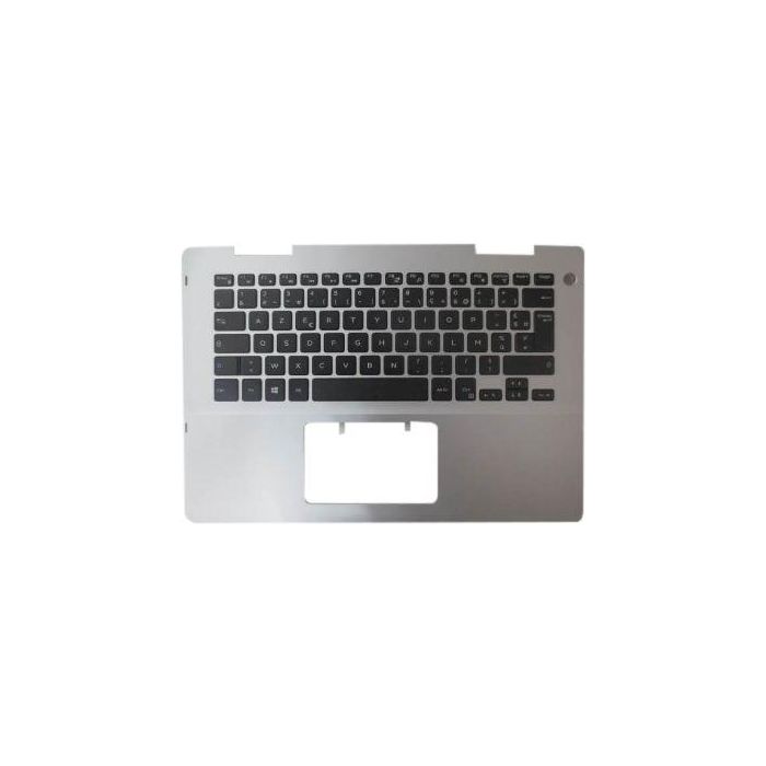 Dell ASSY Keyboard, English-International, 80 Keys, Backlit, Silver, With Palmrest Dell ASSY Keyboard, English-International, 80 Keys, Backlit, Silver, With Palmrest