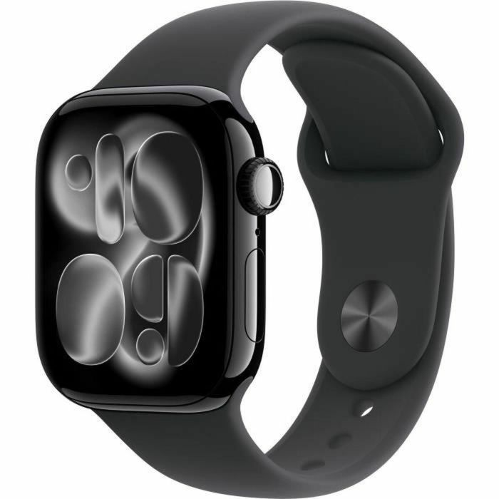 Apple MF854ZRA Watch Series 11 GPS + Cellular 42 mm Caja Aluminio Negro Azabache Correa Deportiva Negra M/L