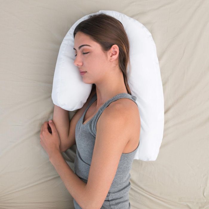 Almohada Ergonómica de Postura Lateral U Slupill InnovaGoods Almohada Ergonómica de Postura Lateral U Slupill InnovaGoods