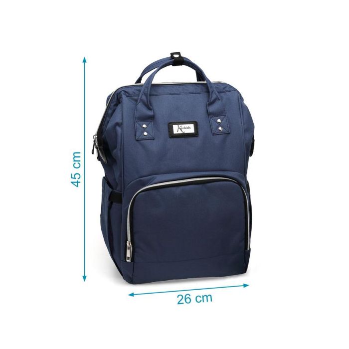 Bolso Mochila De Maternidad Azul Marino 2 Bolso Mochila De Maternidad Azul Marino 2