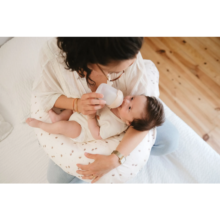 Tineo Almohada de maternidad TIN3275052061607, jersey de algodón crudo con estampado de erizos