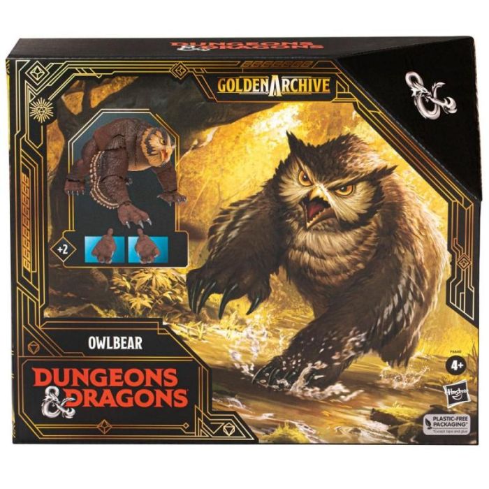 Hasbro Figura Dicelings Dungeons & Dragons Oso Búho del Archivo Dorado 15 cm Coleccionable 4 Hasbro Figura Dicelings Dungeons & Dragons Oso Búho del Archivo Dorado 15 cm Coleccionable 4