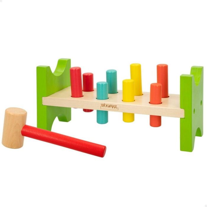 Juego de habilidad Woomax 10 Piezas 26 x 12 x 9 cm (6 Unidades) 3 Juego de habilidad Woomax 10 Piezas 26 x 12 x 9 cm (6 Unidades) 3