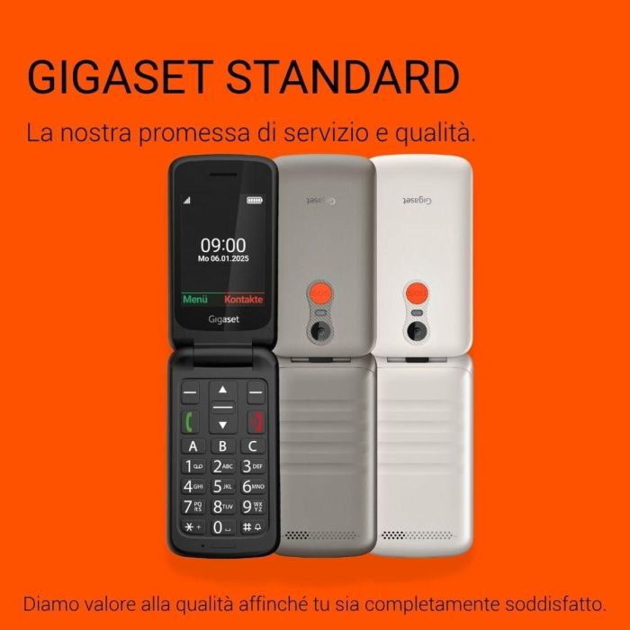 Smartphone Gigaset S30853-H1231-R102 2,8" Gris 3 Smartphone Gigaset S30853-H1231-R102 2,8" Gris 3