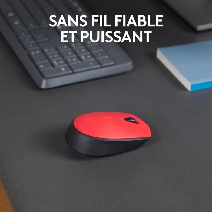 Logitech Ratón M171 Inalámbrico 1000Ppp Ambidiestro 2 Botones Rojo 1 Logitech Ratón M171 Inalámbrico 1000Ppp Ambidiestro 2 Botones Rojo 1