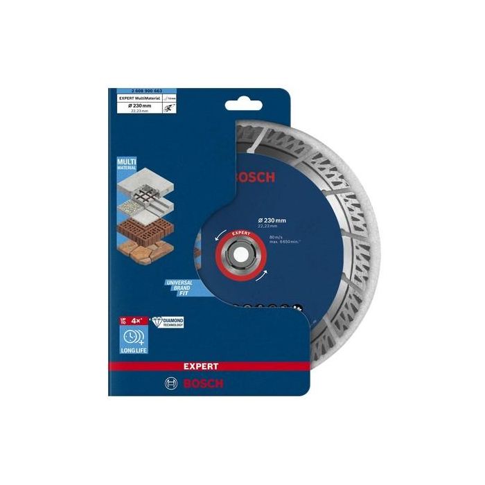 Bosch EXPERT Multi Material Diamant 230x22.23x2.4x15 1