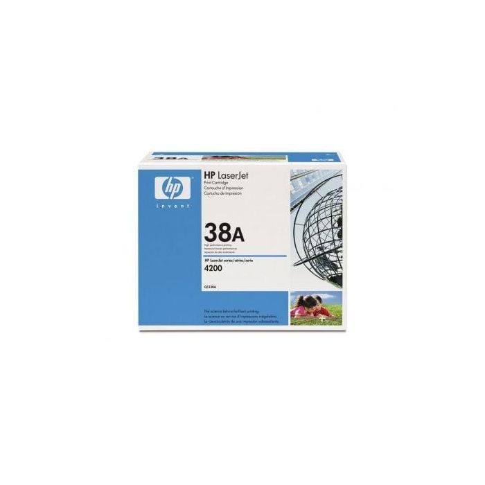 HP 38A Black Original LaserJet Toner Cartridge HP 38A Black Original LaserJet Toner Cartridge