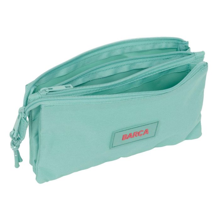 Portatodo Triple F.C. Barcelona Verde 22 x 12 x 3 cm 2 Portatodo Triple F.C. Barcelona Verde 22 x 12 x 3 cm 2