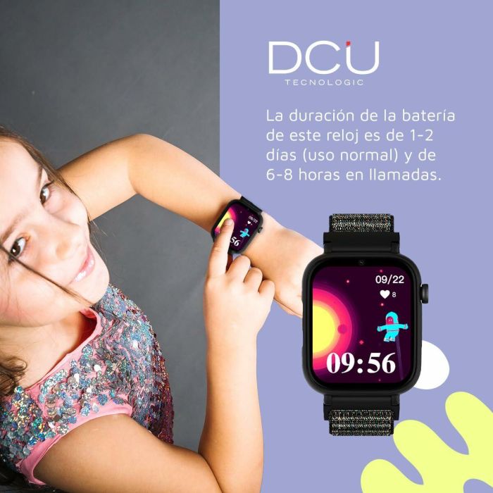 Smartwatch DCU KIDS PRO Negro 5 Smartwatch DCU KIDS PRO Negro 5