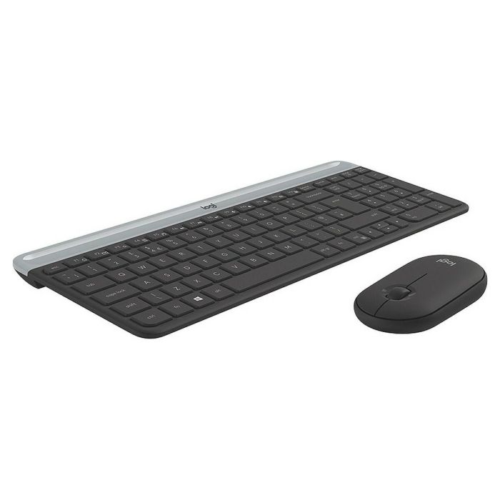 Logitech MK470 Combo Teclado y Ratón Inalámbricos Ultra-Finos y Silenciosos para Trabajo Ultra-Silencioso con Receptor USB 2.4 GHz 5 Logitech MK470 Combo Teclado y Ratón Inalámbricos Ultra-Finos y Silenciosos para Trabajo Ultra-Silencioso con Receptor USB 2.4 GHz 5