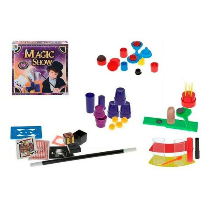 Color Baby Juego de Magia Magic Show para Niños, Kit Completo de Ilusionismo con 51 Trucos, Regalo Ideal Mago Principiante +7 Años Color Baby Juego de Magia Magic Show para Niños, Kit Completo de Ilusionismo con 51 Trucos, Regalo Ideal Mago Principiante +7 Años
