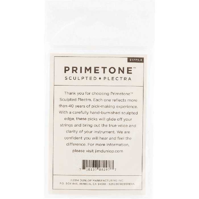 Pack 3 Púas Primetone® Sculpted Plectra - 1,3 Mm 4