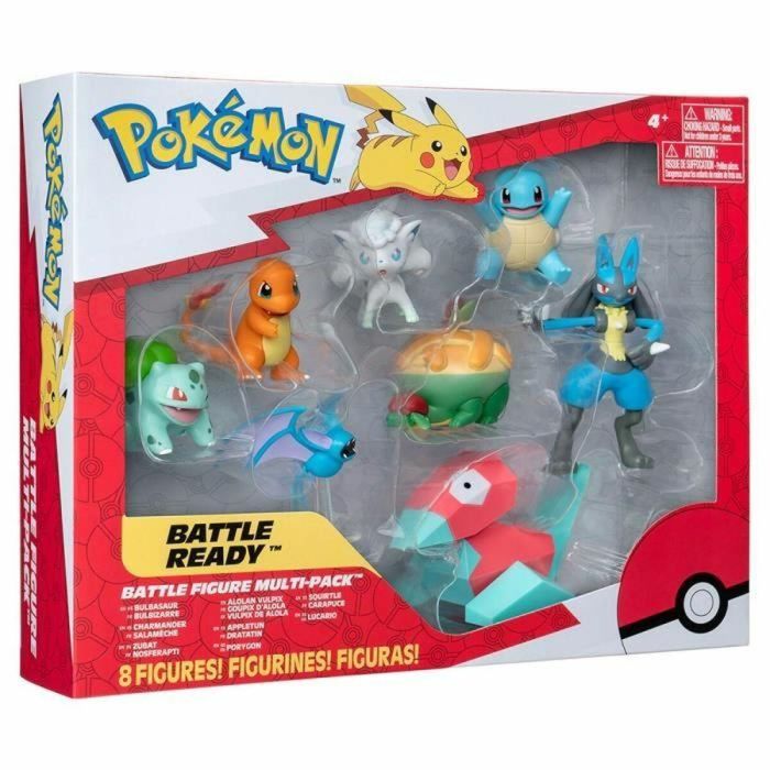 Pack 8 Figuras Pokémon - BANDAI - JW3063 - Multicolor - Pokémon Battle 1