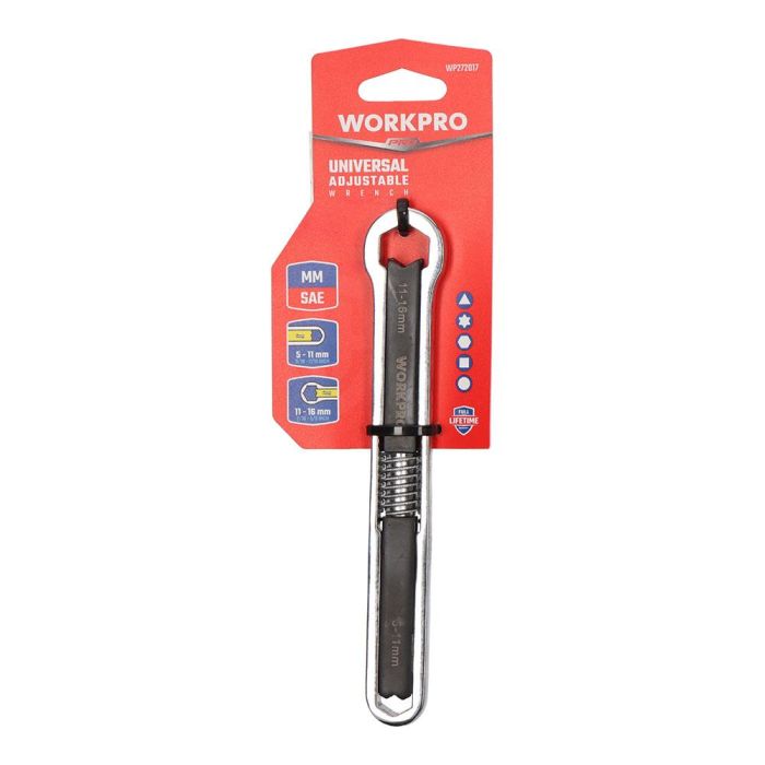Llave ajustable universal 5 - 16 mm, métrica y sae 1 Llave ajustable universal 5 - 16 mm, métrica y sae 1