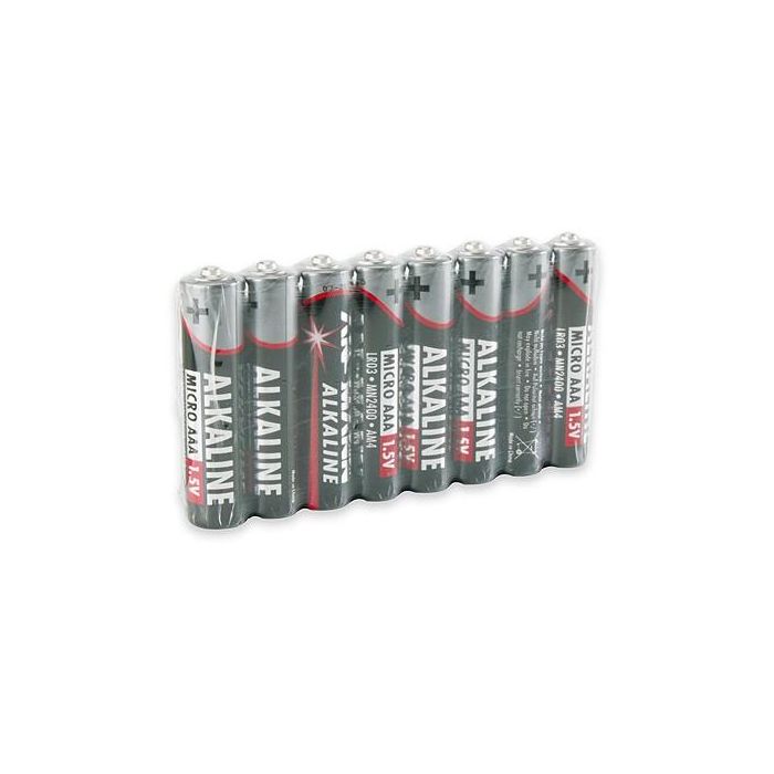 Ansmann Pilas AAA Alkaline Red-Line, pack de 8