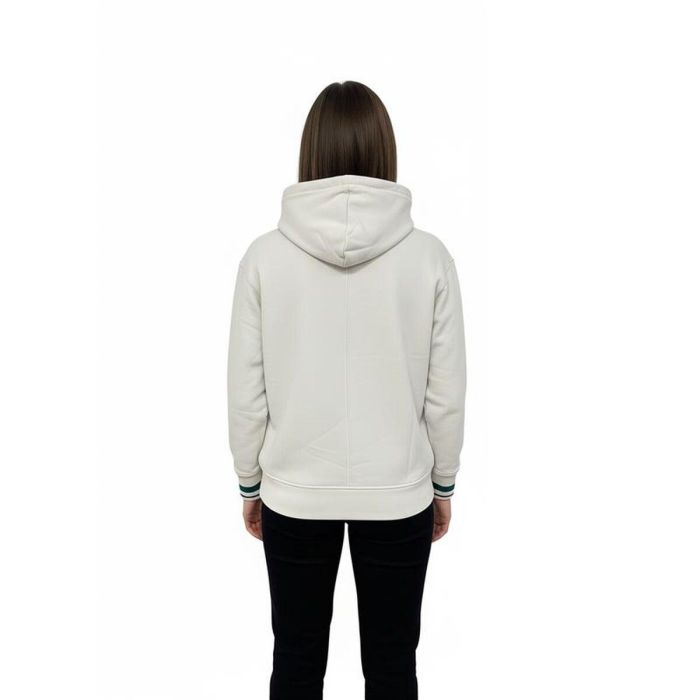 Sudadera con Capucha Mujer Calvin Klein Verde Beige S 1