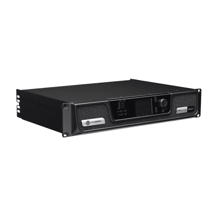 Entrada Analógica + Blu Link, 2 Canales, 600W Por Canal De Salida 3