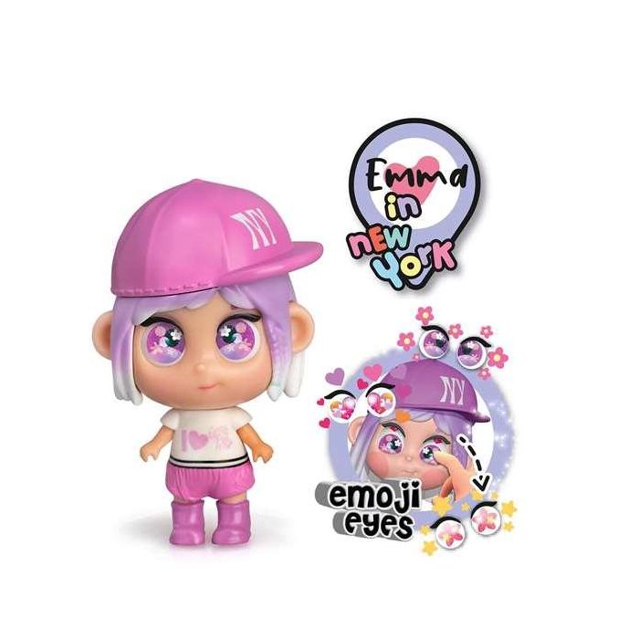 Muñeca mini trotties ojos emojis 12 cm ¡sus ojos son cambiantes! con brazos, piernas y cabez articuladas - modelos surtidos 8 Muñeca mini trotties ojos emojis 12 cm ¡sus ojos son cambiantes! con brazos, piernas y cabez articuladas - modelos surtidos 8