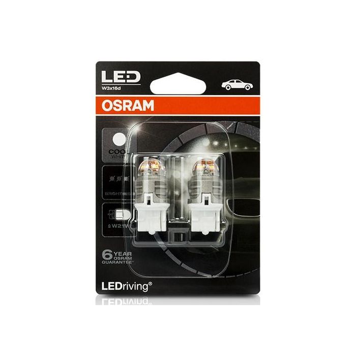 OSRAM OS7905CW-02B W21W 3W Cool White 6000K W3x16D LED Bombilla