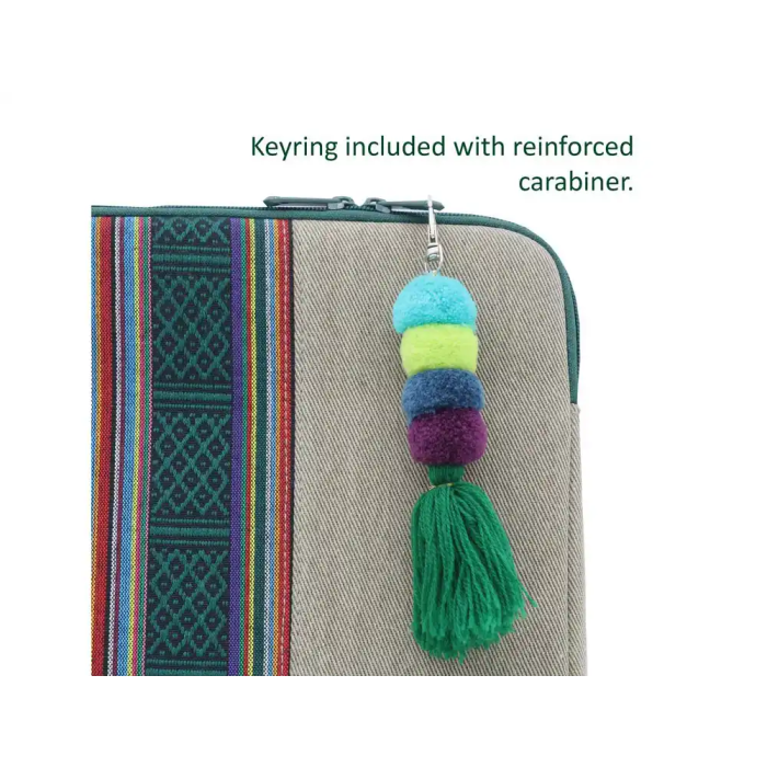 Funda para portátil Vam Vam Casablanca 12 pulgadas, protección acolchada y diseño artístico 4