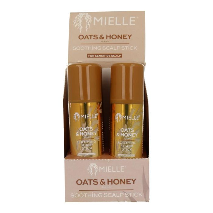 Mielle Oats Honey Soothing Scalp Stick - Pack de 1 x 6 unidades de 14 gr