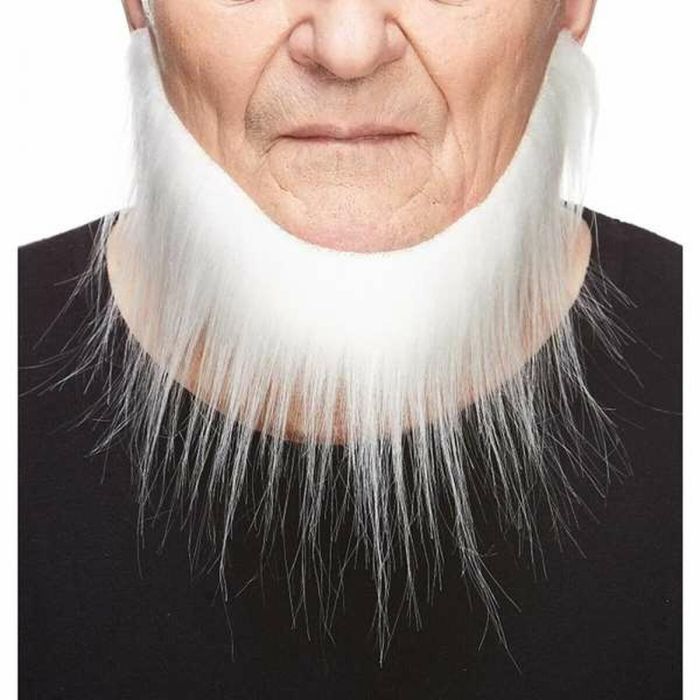 Barba postiza My Other Me Blanco Barba postiza My Other Me Blanco