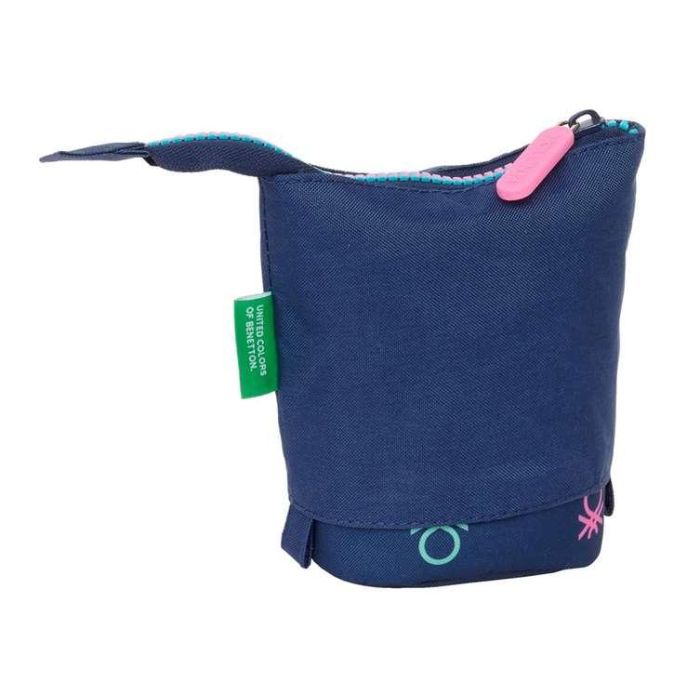 Estuche Cubilete Benetton Cool Azul marino 8 x 19 x 6 cm 2 Estuche Cubilete Benetton Cool Azul marino 8 x 19 x 6 cm 2