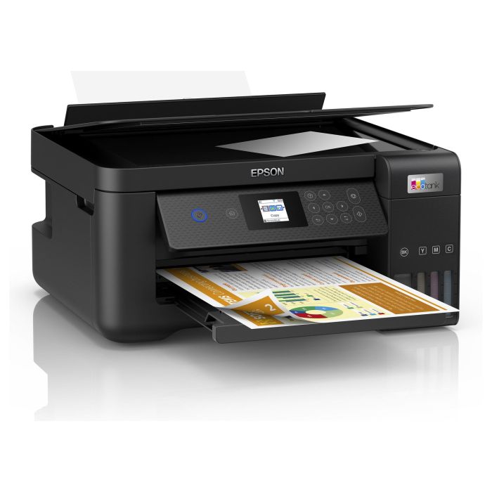 Epson ET-2850 Impresora Multifunción 3 en 1, Inyección de Tinta A4, Wi-Fi, Dúplex Automático, Color Negro 12 Epson ET-2850 Impresora Multifunción 3 en 1, Inyección de Tinta A4, Wi-Fi, Dúplex Automático, Color Negro 12
