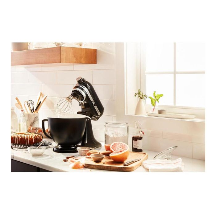 Kitchenaid Robot de Cocina Artisan 5KSM175PS EOB Negro 4.8L Capacidad Accesorios Incluidos 5