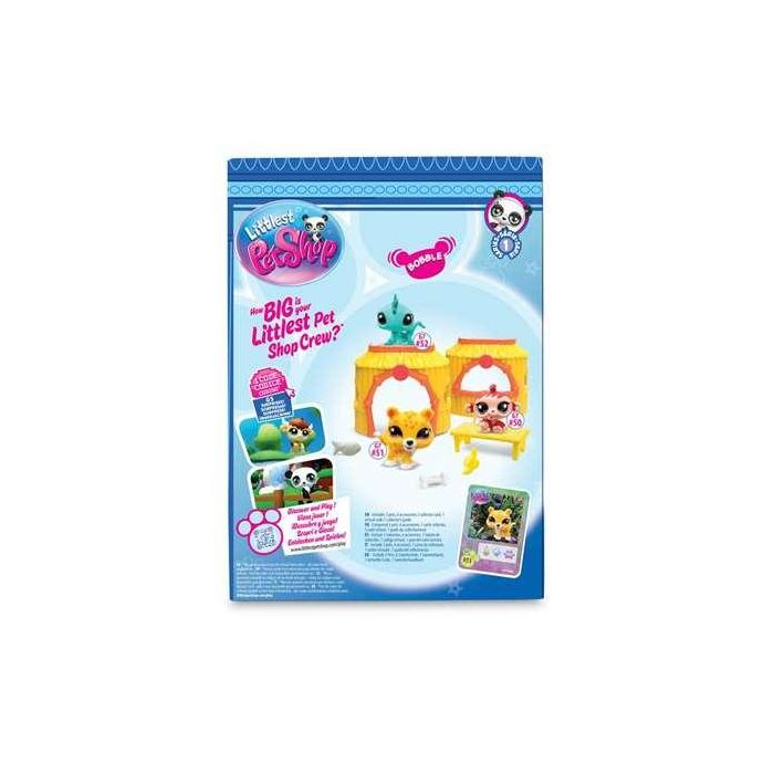 Set figura littlest pet shop tiki jungle. 17,8x20,3x6,35 cm 1