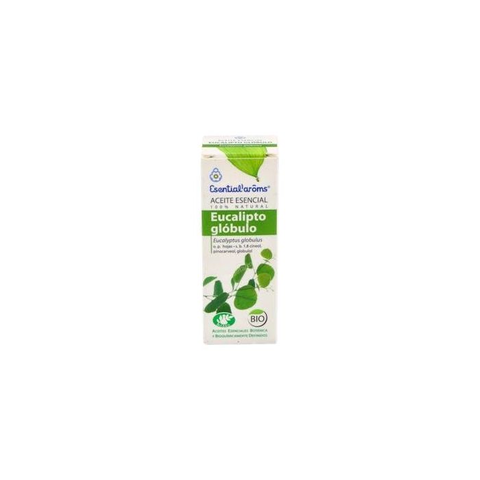 ESENTIAL AROMS Aceite Esencial Eucalipto Glóbulo 10ml Bio, 100% Natural, Ideal para Aromaterapia y Bienestar Respiratorio