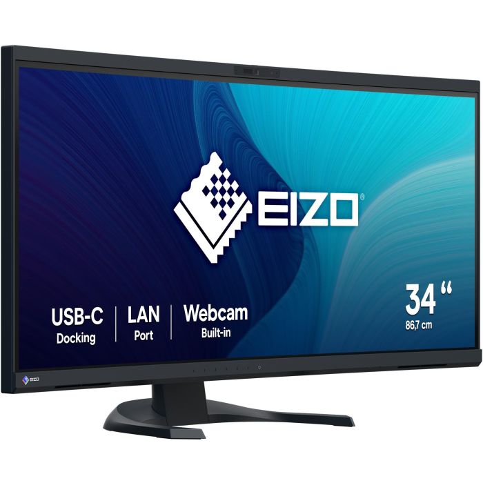 Eizo Monitor FlexScan EV3450XC-BK 34.1" 3440x1440 Curvo 21:9 IPS USB-C 94W 5ms Negro 7