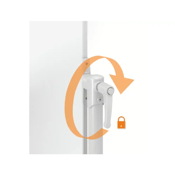 Nobo Pizarra Blanca Classic Nano Clean Móvil 1200x900 mm 5