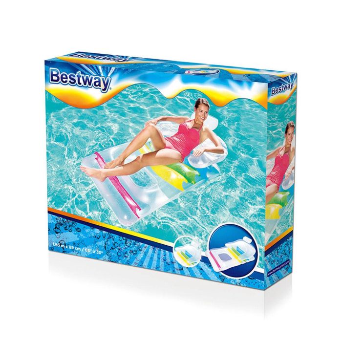 Bestway Sillon Hinchable Pies Refrescantes 165x89cm Playa y Piscina 43011 1