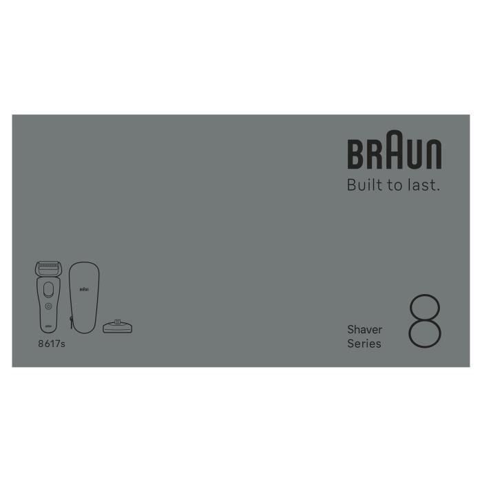 Braun BRA8700216554404 Afeitadora eléctrica Serie 8 Negra 60 minutos de autonomía Carga rápida en 5 minutos 4 Braun BRA8700216554404 Afeitadora eléctrica Serie 8 Negra 60 minutos de autonomía Carga rápida en 5 minutos 4