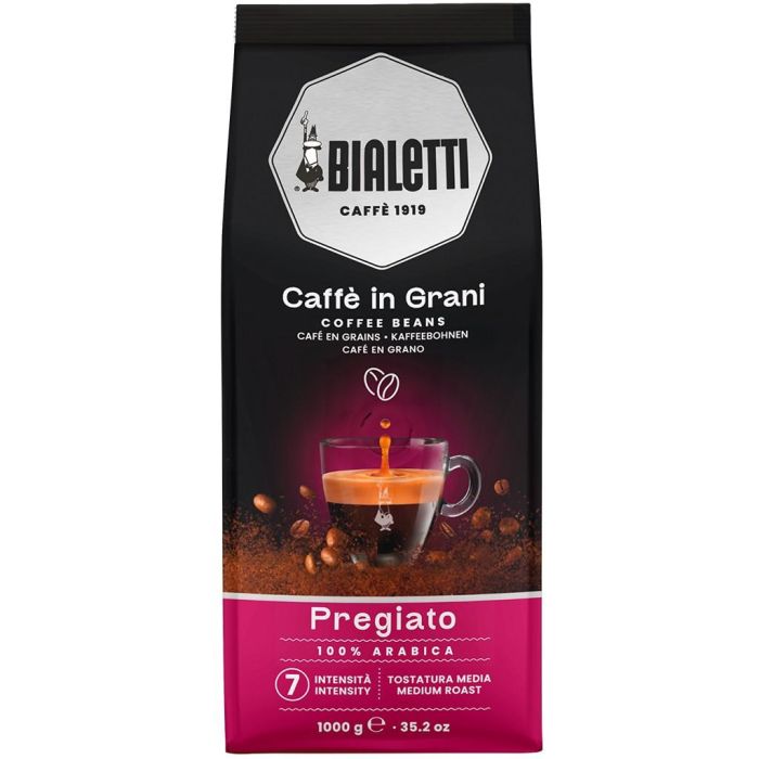 Bialetti Esperto Grani Pregiato Kaffeebohnen 1 kg 2 Bialetti Esperto Grani Pregiato Kaffeebohnen 1 kg 2
